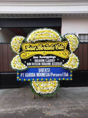 Papan Bunga Duka di Sukamenanti Baru